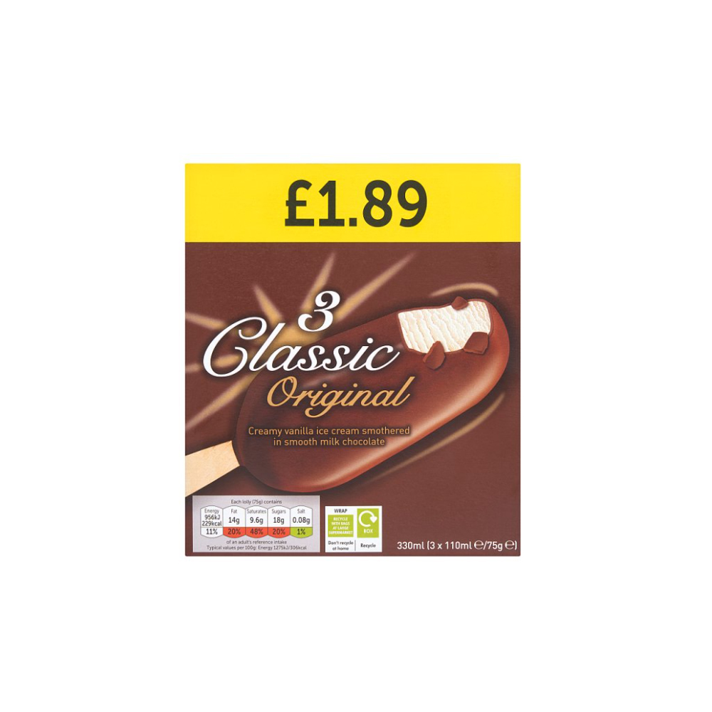 Classic Original 3 x 110ml (330ml)