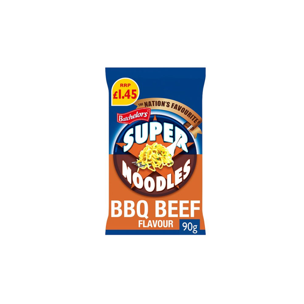 Batchelors Super Noodles BBQ Beef Flavour 90g