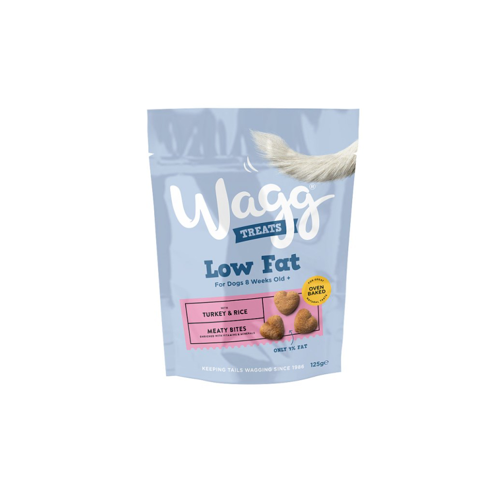 Wagg Low Fat Treats Turkey & Rice 125g