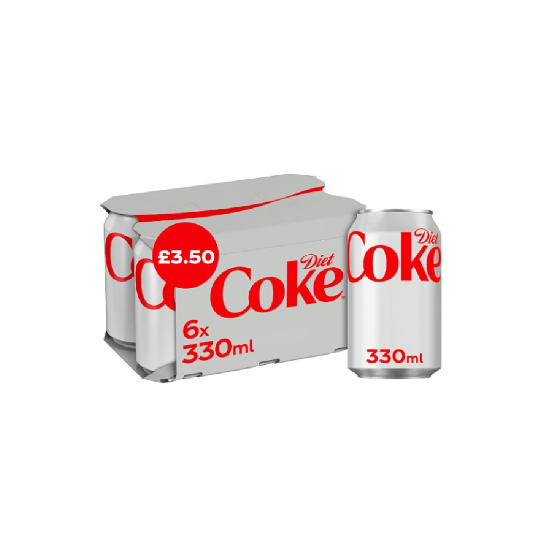 Diet Coke 6 x 330ml