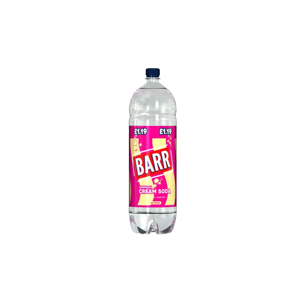 Barr American Cream Soda 2 Litre