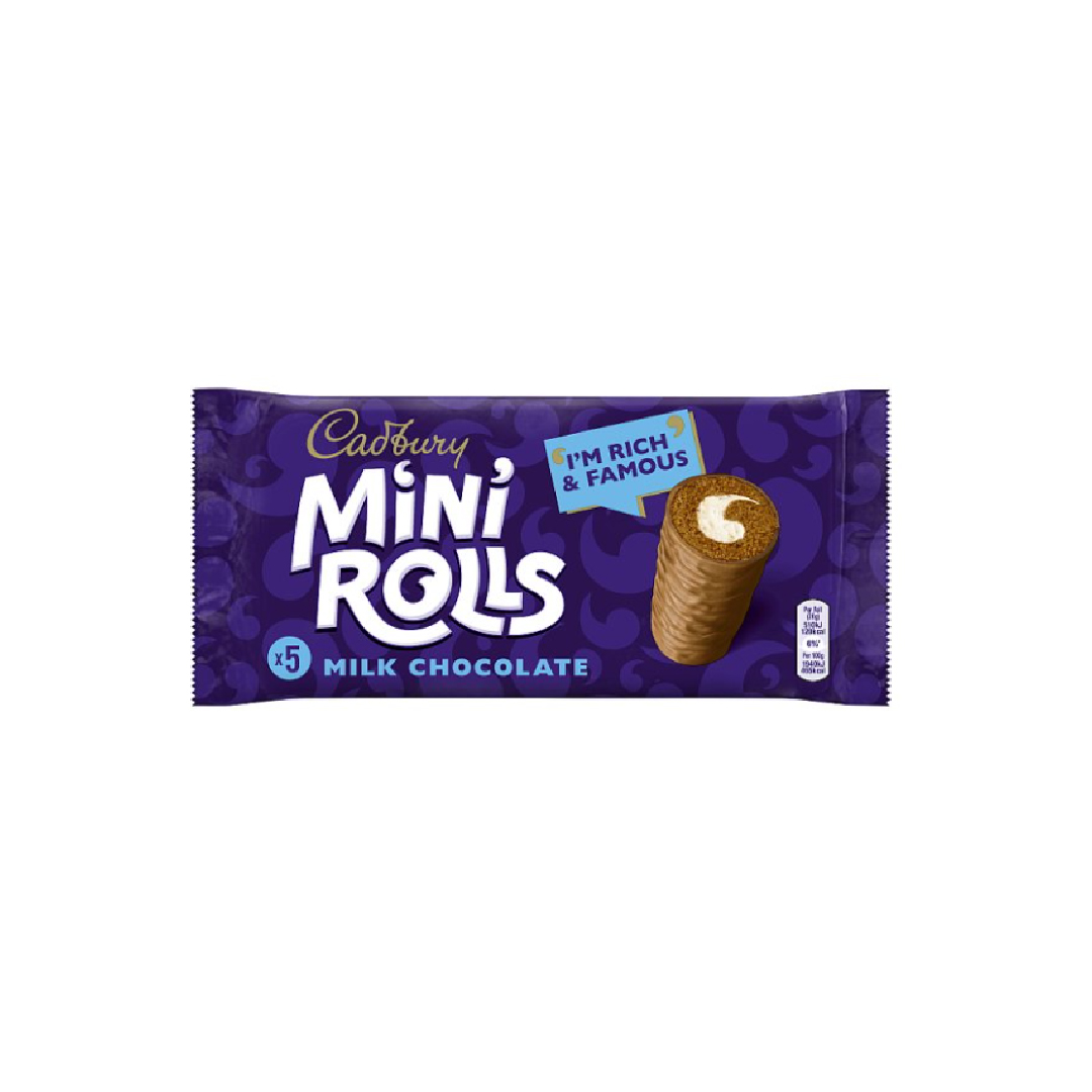 Cadbury 5 Milk Chocolate Mini Rolls