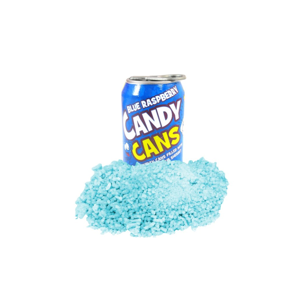 Crazy Candy Factory Blue Raspberry Candy Cans 13g