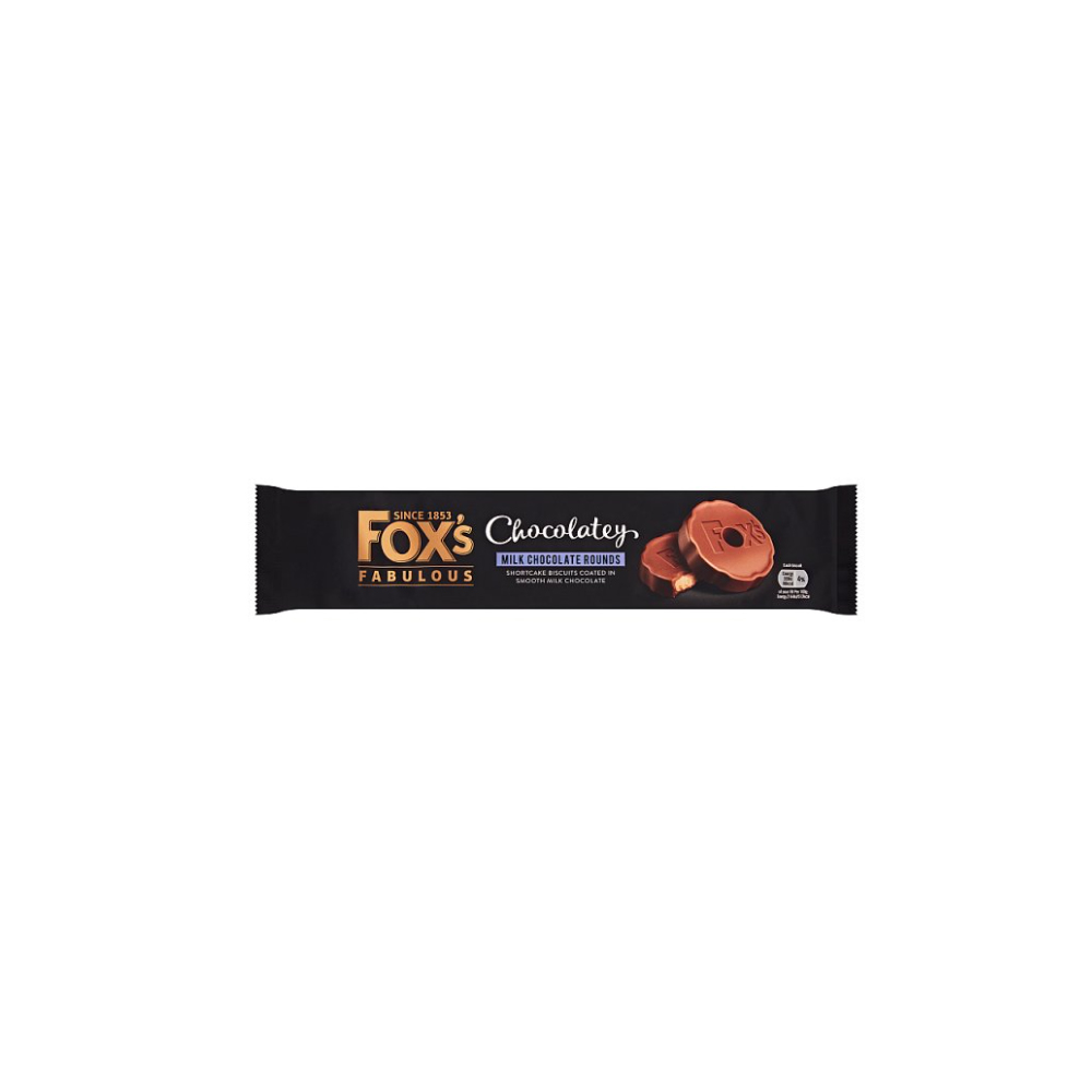Fox's Fabulous Chocolatey Milk Chocolate Rounds 130g