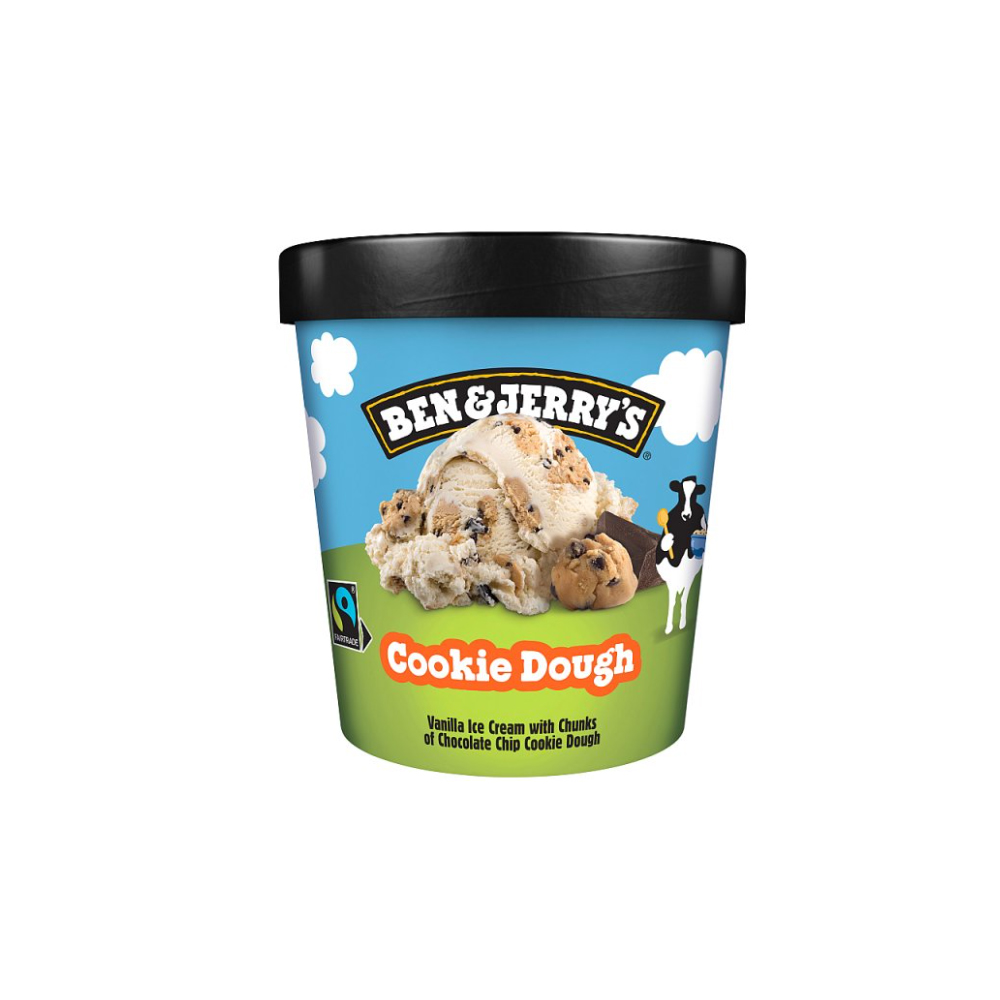 Ben & Jerry's Ice Cream Tub Cookie Dough 465ml
