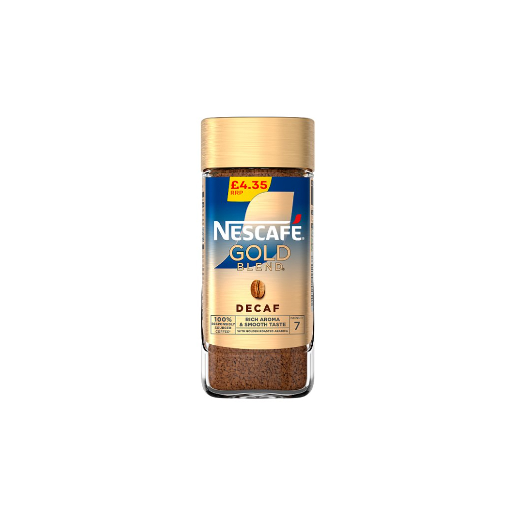 Nescafe Gold Blend Decaf Instant Coffee 95g