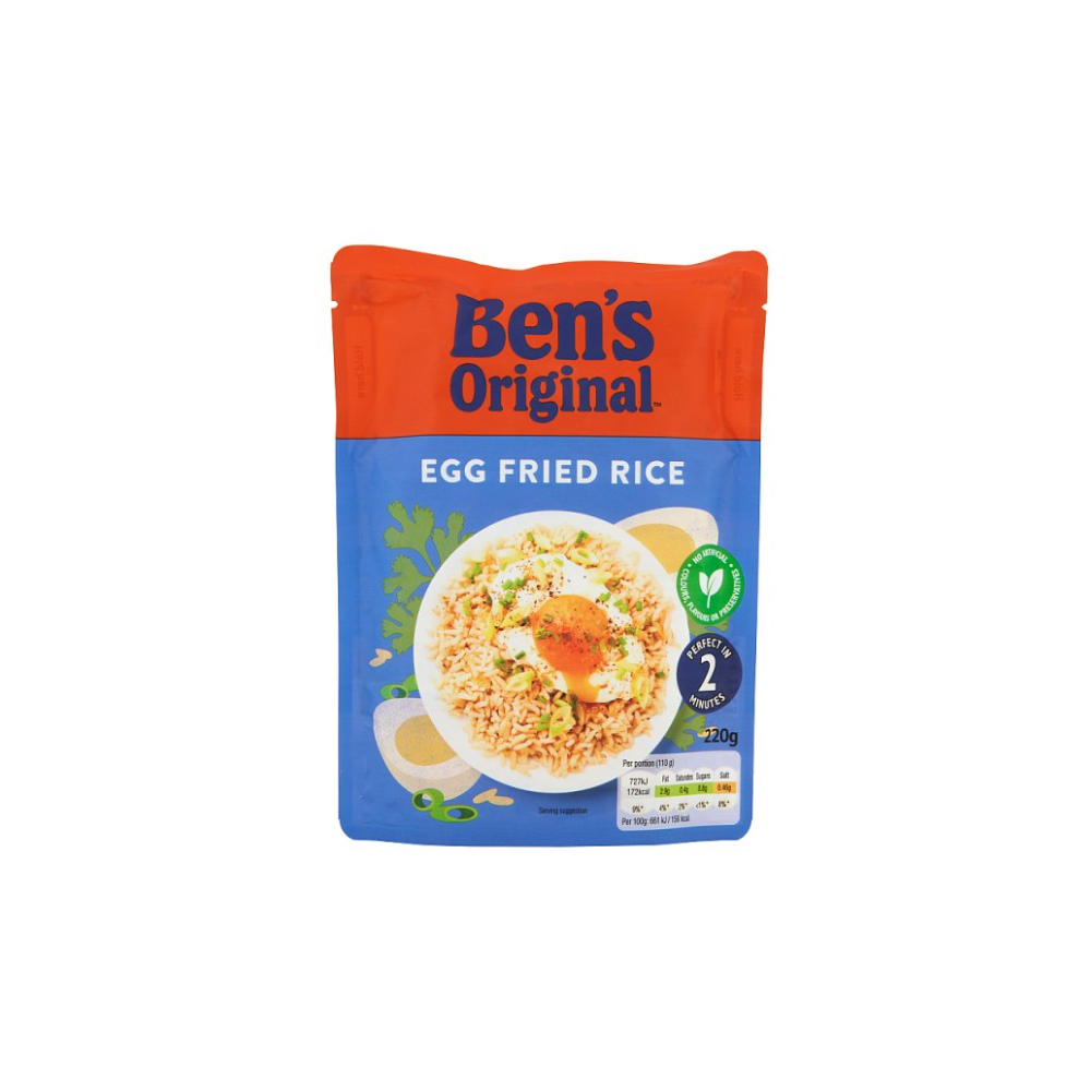 Bens Original Egg Fried Microwave Rice 220g