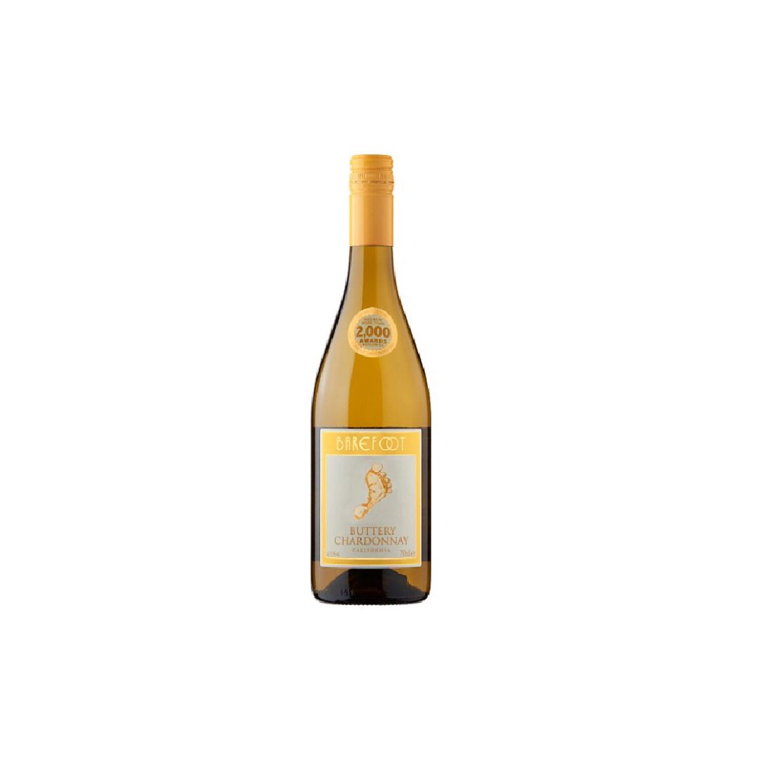 Barefoot Buttery Chardonnay White Wine 750ml