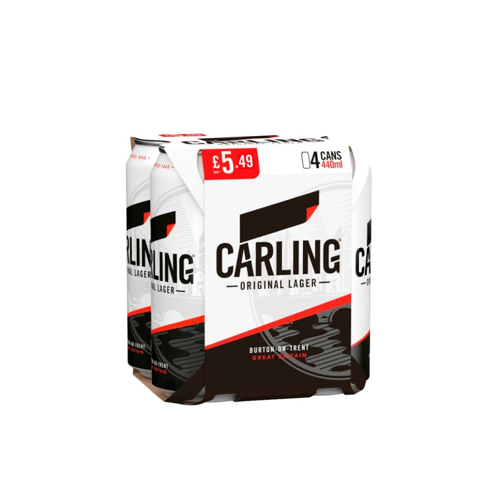 Carling Original Lager 4 x 440ml
