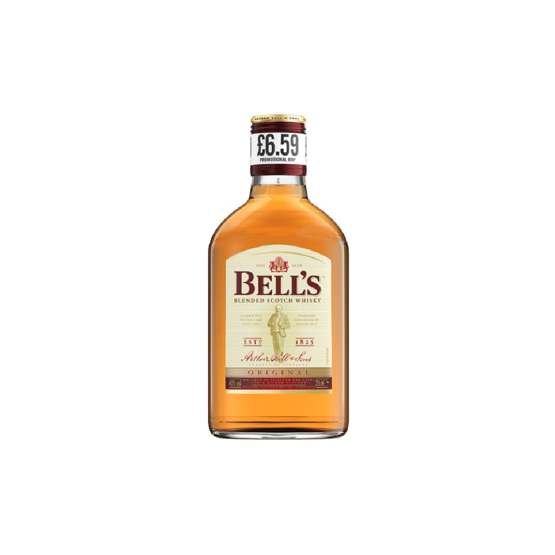 Bell's Original Blended Scotch Whisky 40% vol 20cl Bottle