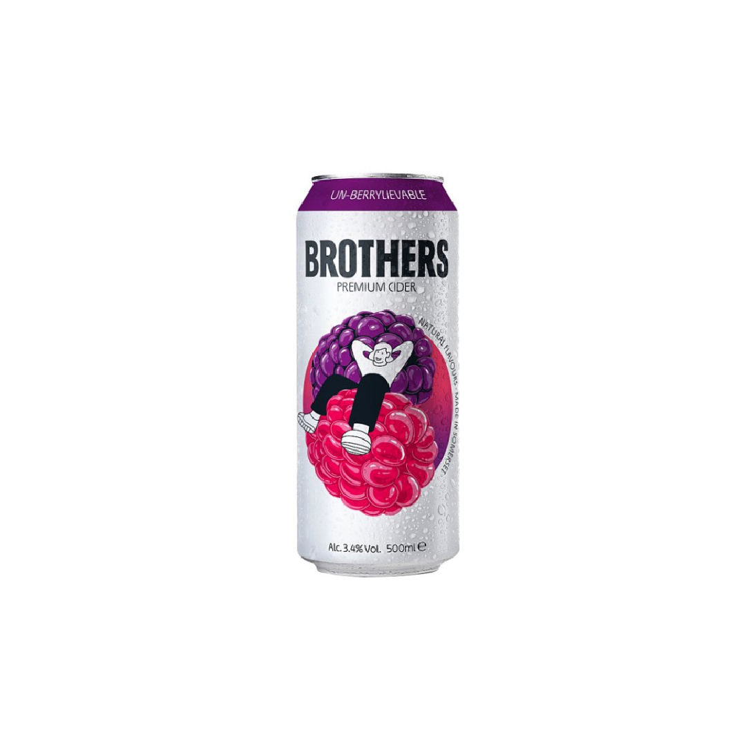 Brothers Premium Cider Un-Berrylievable 500ml