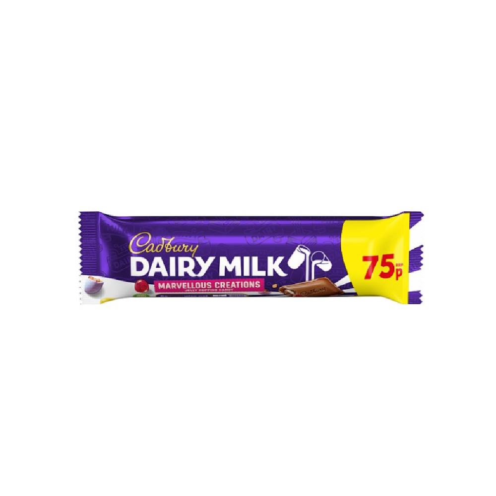 Cadbury Dairy Milk Jelly Popping Candy 47g