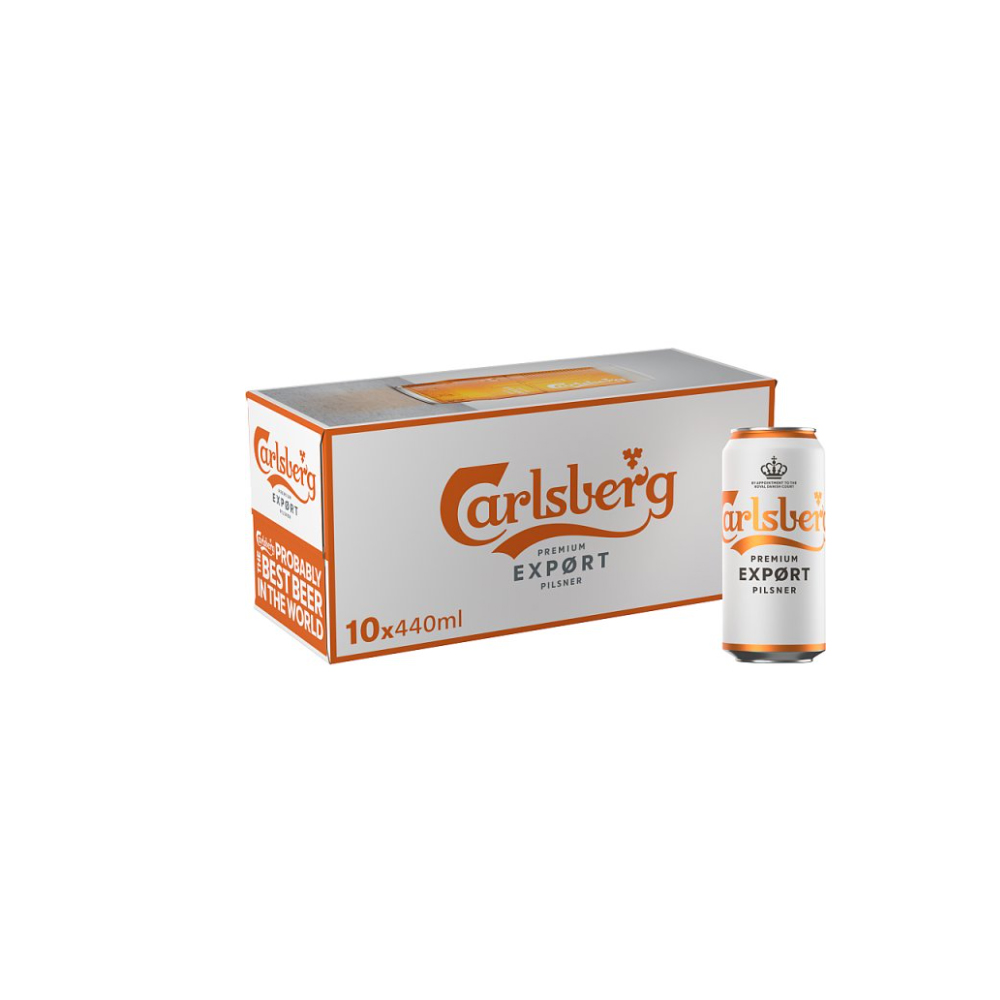 Carlsberg Export Lager Beer 10 x 440ml
