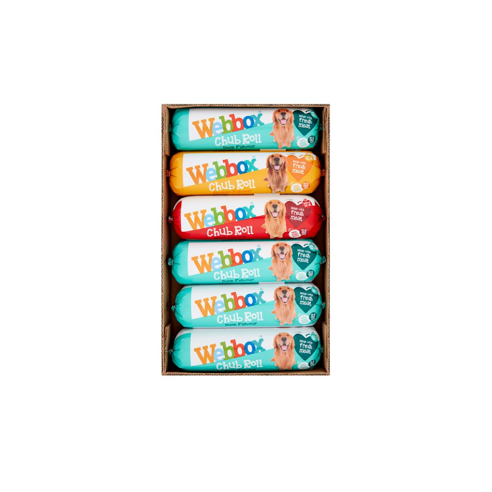 Webbox Chub Roll Chicken Flavour 1-7 Years 720g