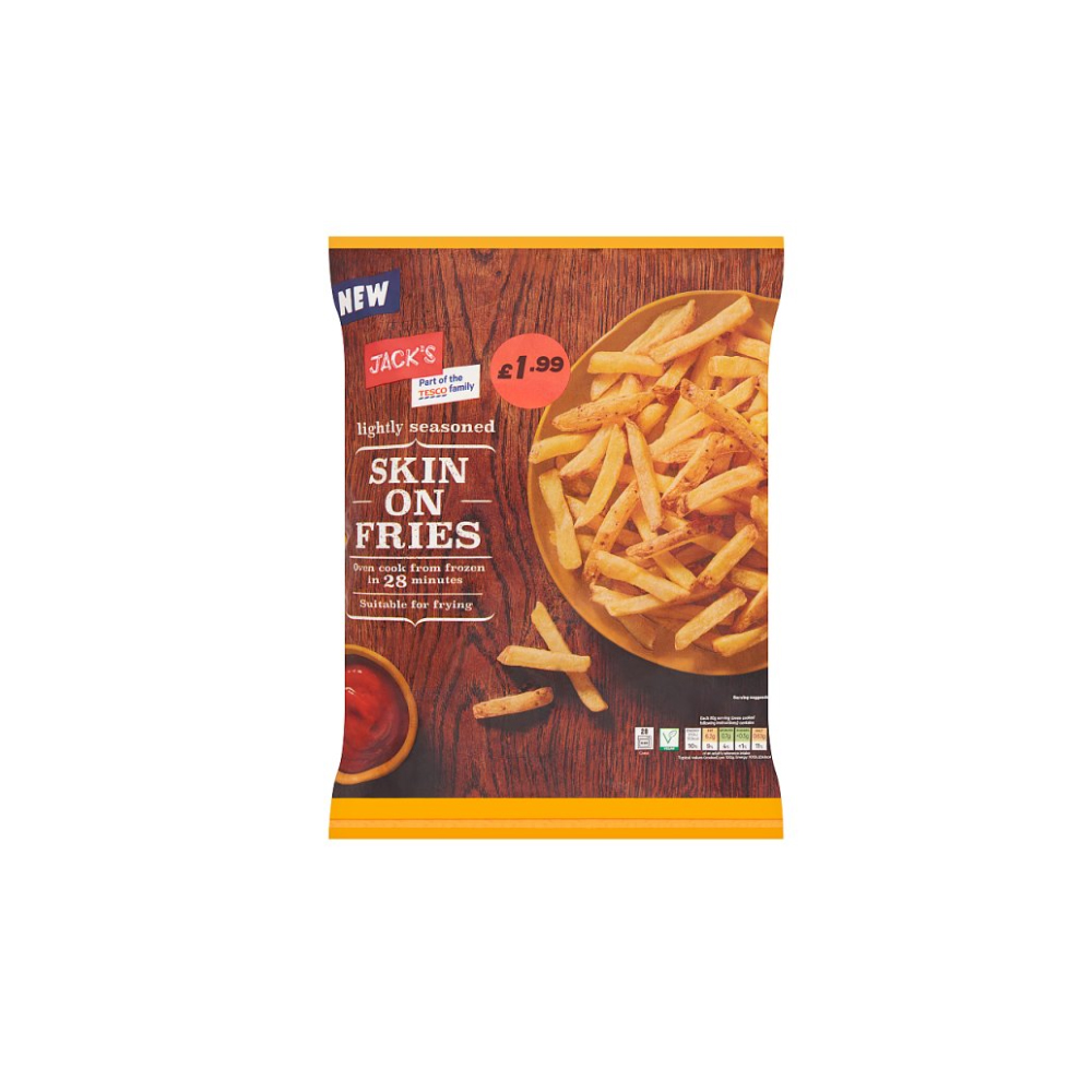 Jack's Lightly Seasoned Skin on Fries 750g