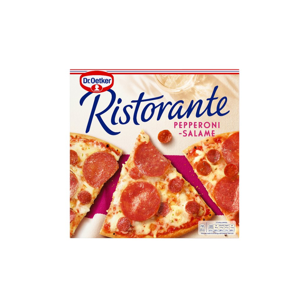 Dr. Oetker Ristorante Pepperoni Salame Pizza 320g