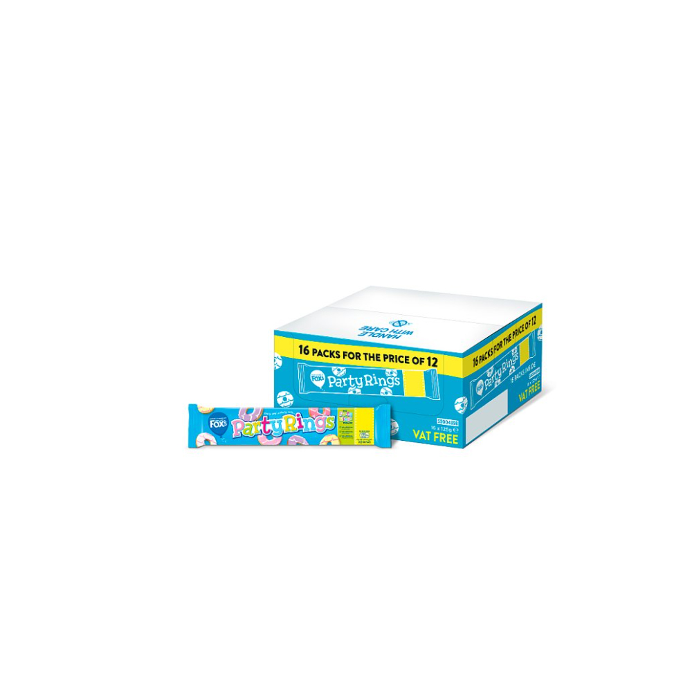 Fox's Party Rings 125g