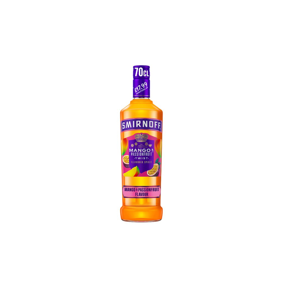 Smirnoff Mango & Passionfruit Twist Vodka Based Flavoured Spirit Drink 35% 70cl