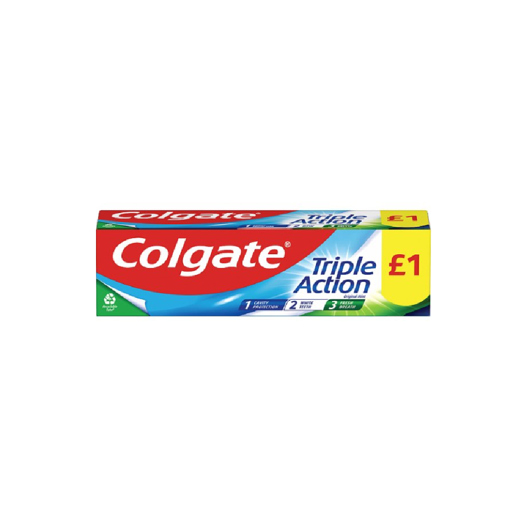 Colgate Triple Action Toothpaste 75ml