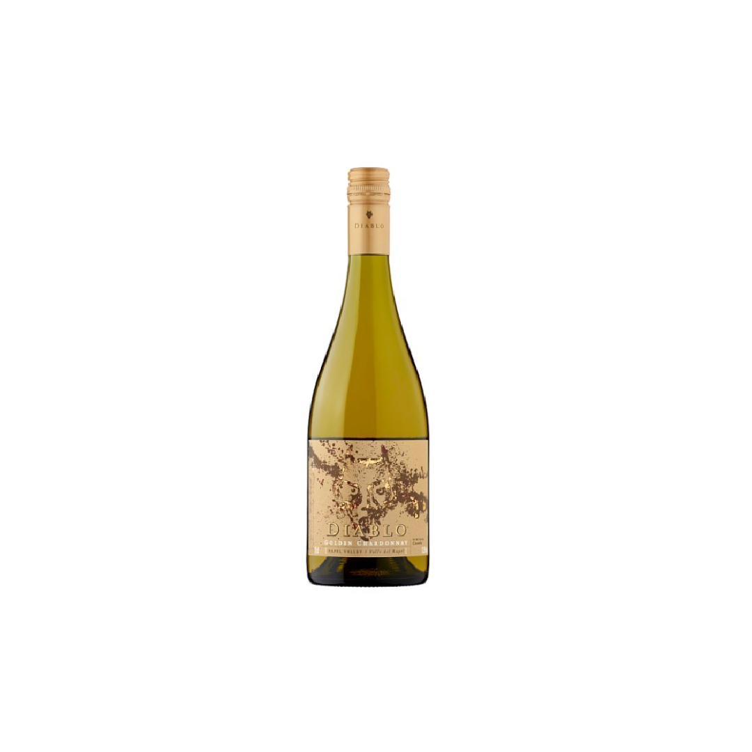 Diablo Golden Chardonnay White Wine Chile 75cl