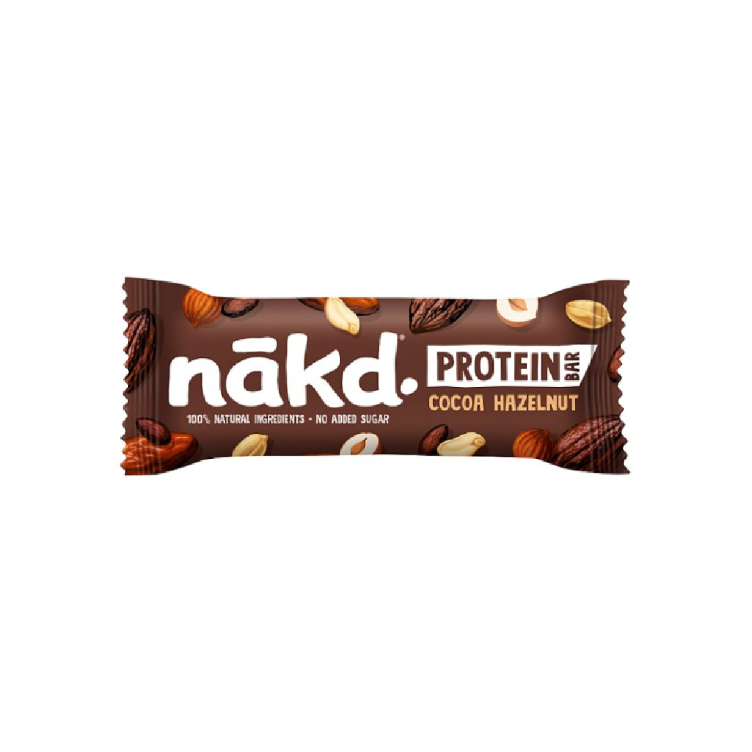 nakd. Protein Cocoa Hazelnut Fruit & Nut Bar 45g