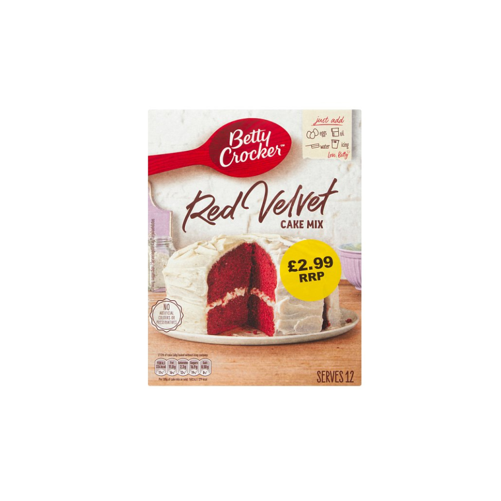 Betty Crocker Red Velvet Cake Mix 425g