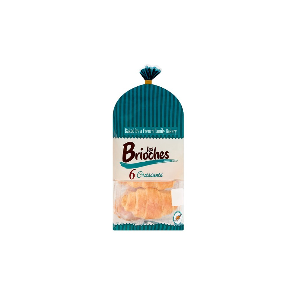 Les Brioches Croissants 6 x 40g (240g)