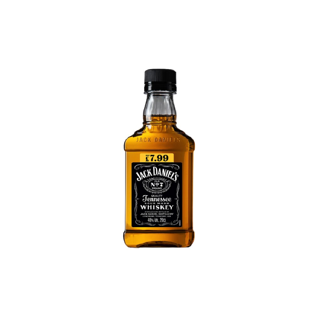 Jack Daniel's Old No. 7 Tennessee Whiskey 200mL