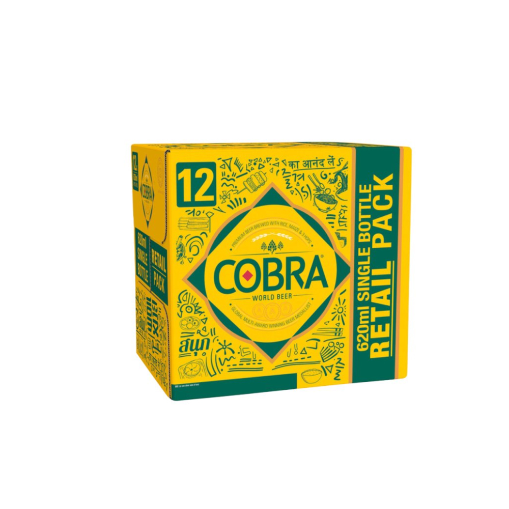 Cobra Premium Beer 12 x 620ml