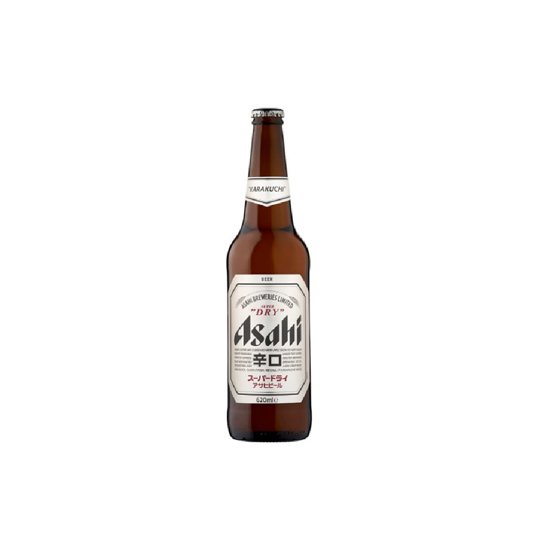 Asahi Super Dry Beer Lager Bottle 620ml