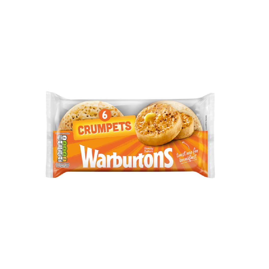 Warburtons 6 Crumpets