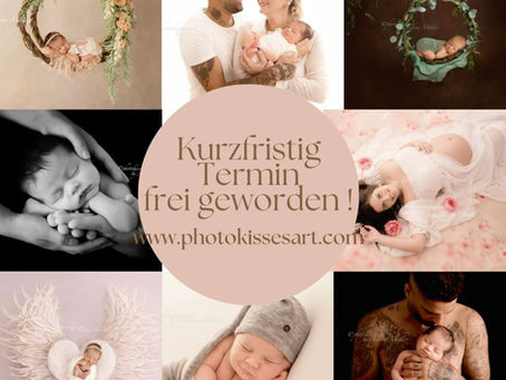 Kurzfristig Termin zum Newborn Shooting frei