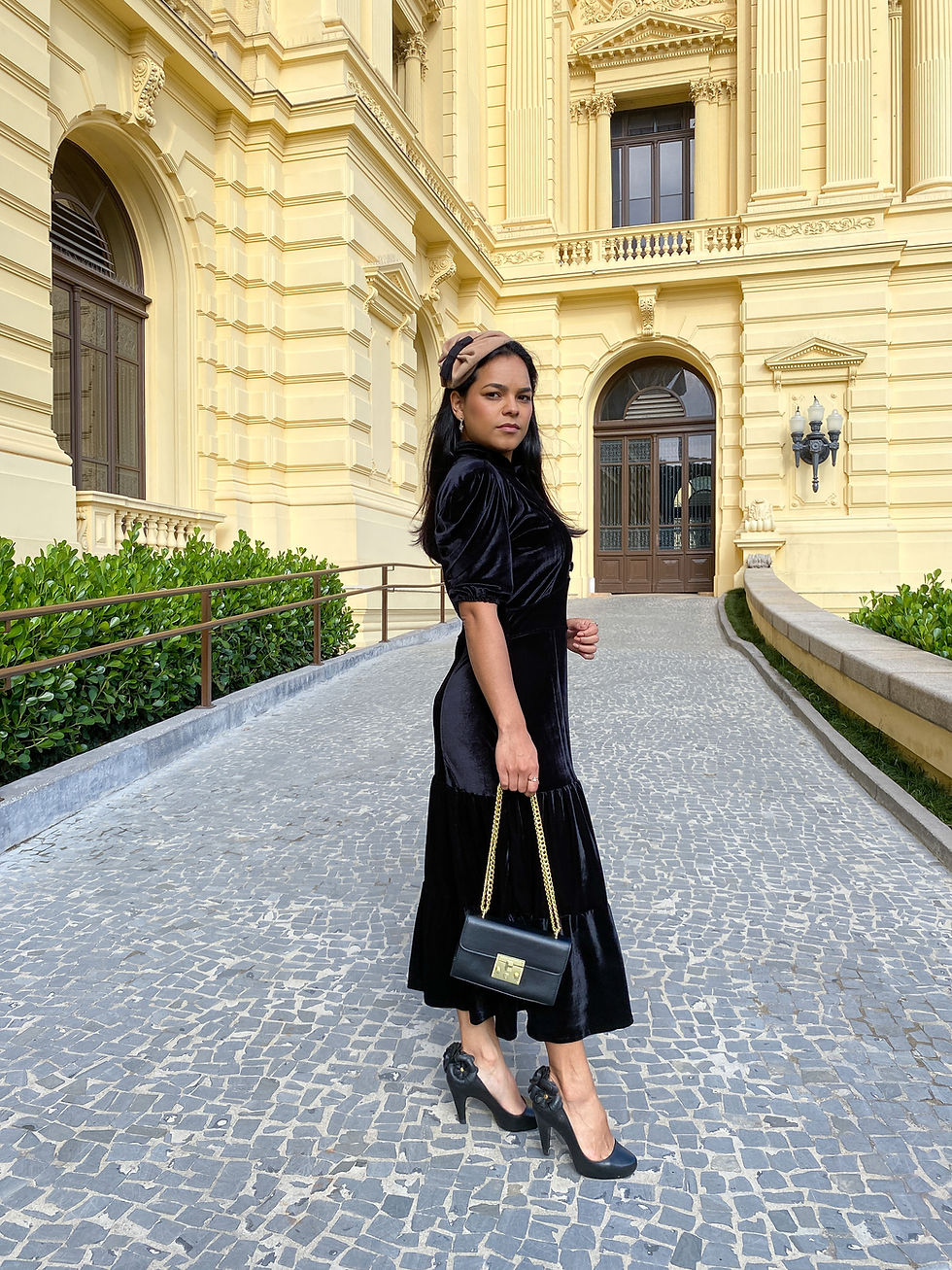 Miniatura: Vestido Antonella / Preto