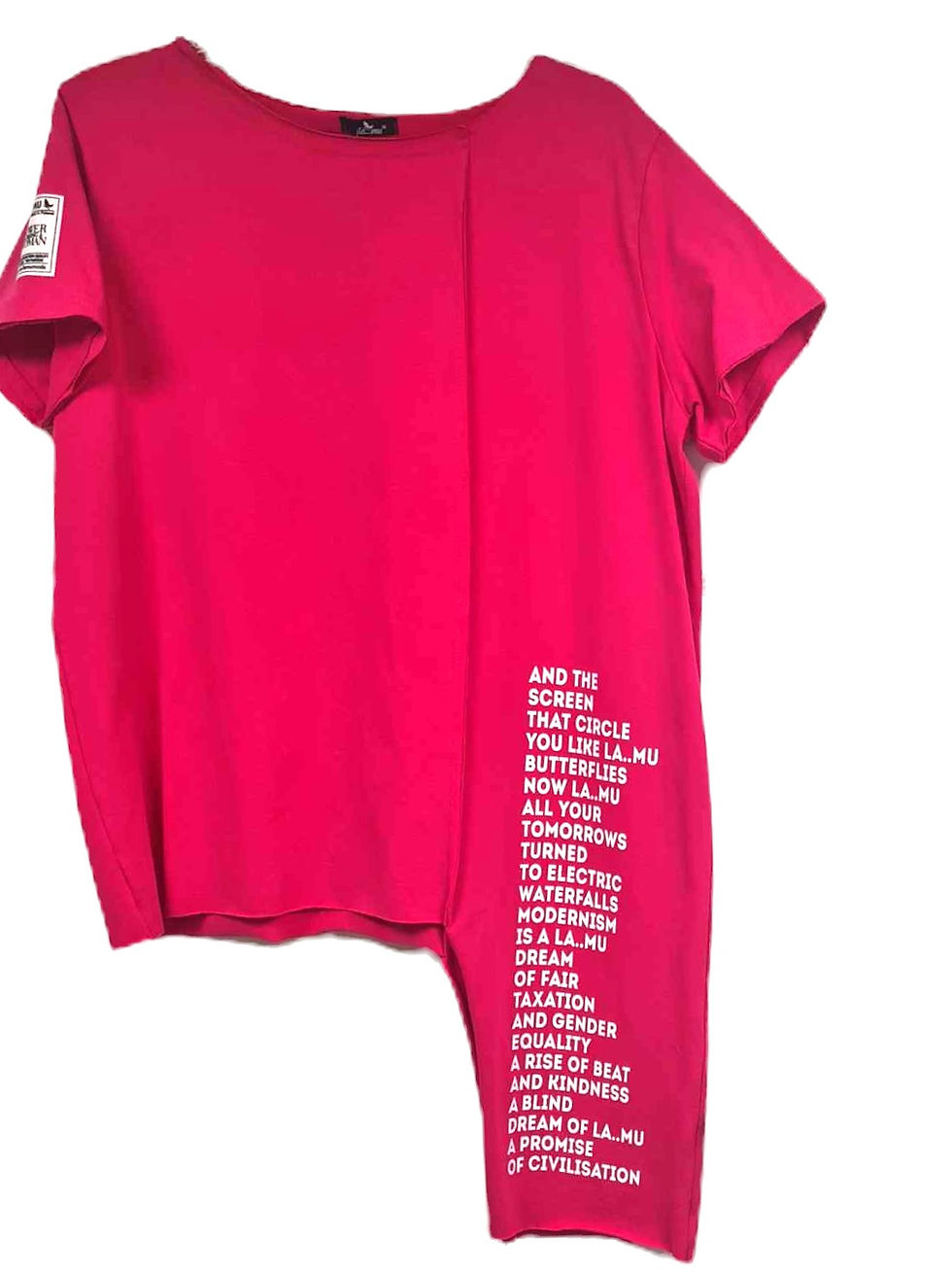 La..mu tunika bluzka Power of being a women fuksja UNI