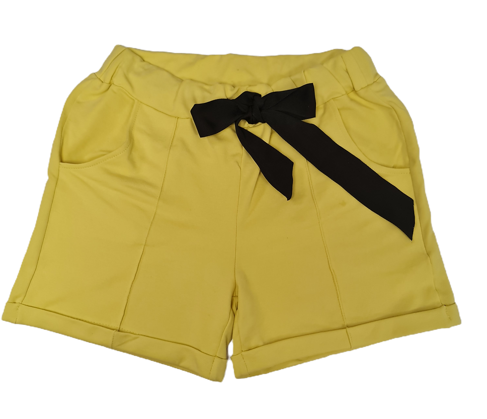 LAMU spodenki damskie eleganckie krótkie bawełna