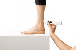 LymphScanner on the ankle