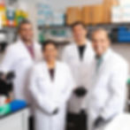 Breaking company co-founders CEO Sukanya Punthambaker (second from left) and chief scientific officer Vaskar Gnyawal (right) with lab colleagues. ©Breaking