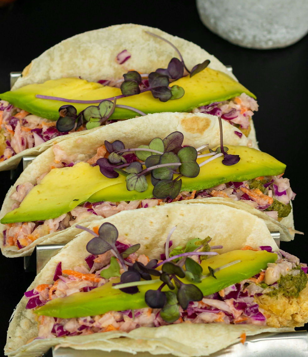 Avocado served on tacos. Pexels