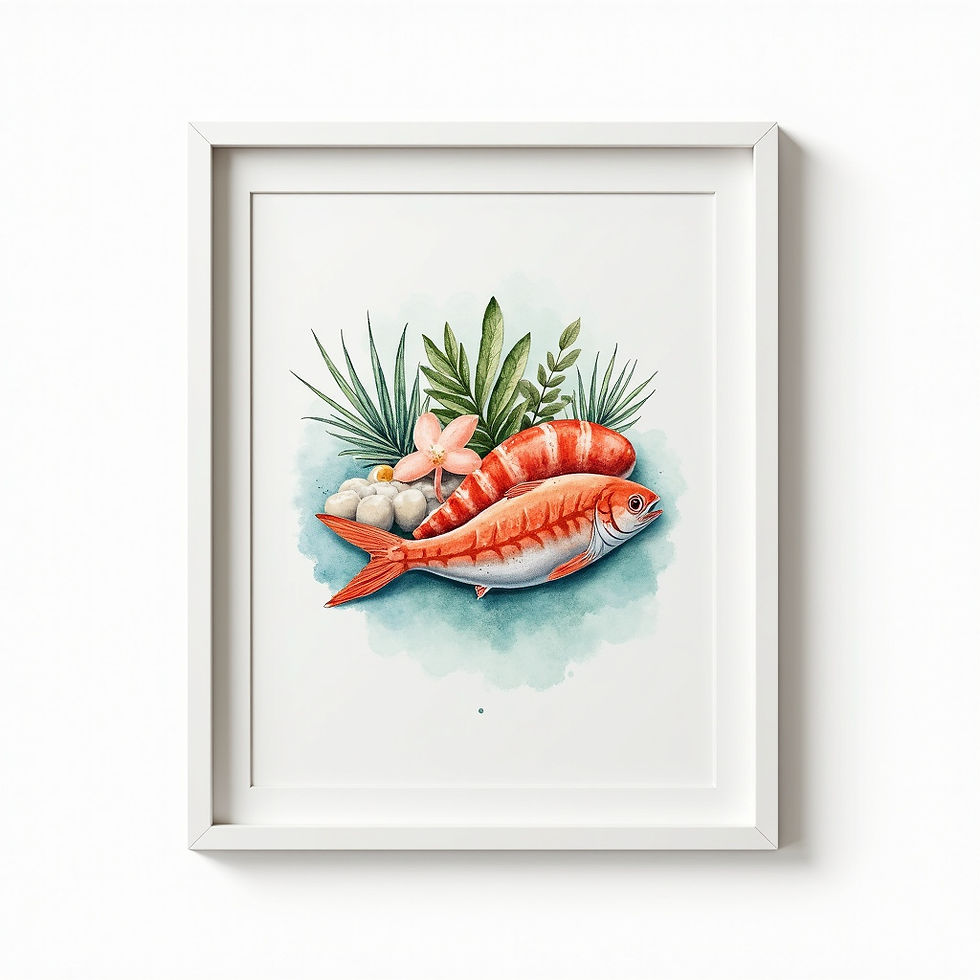 Oceanic Bounty Print