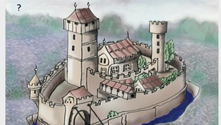 Die Burg im Mittelalter