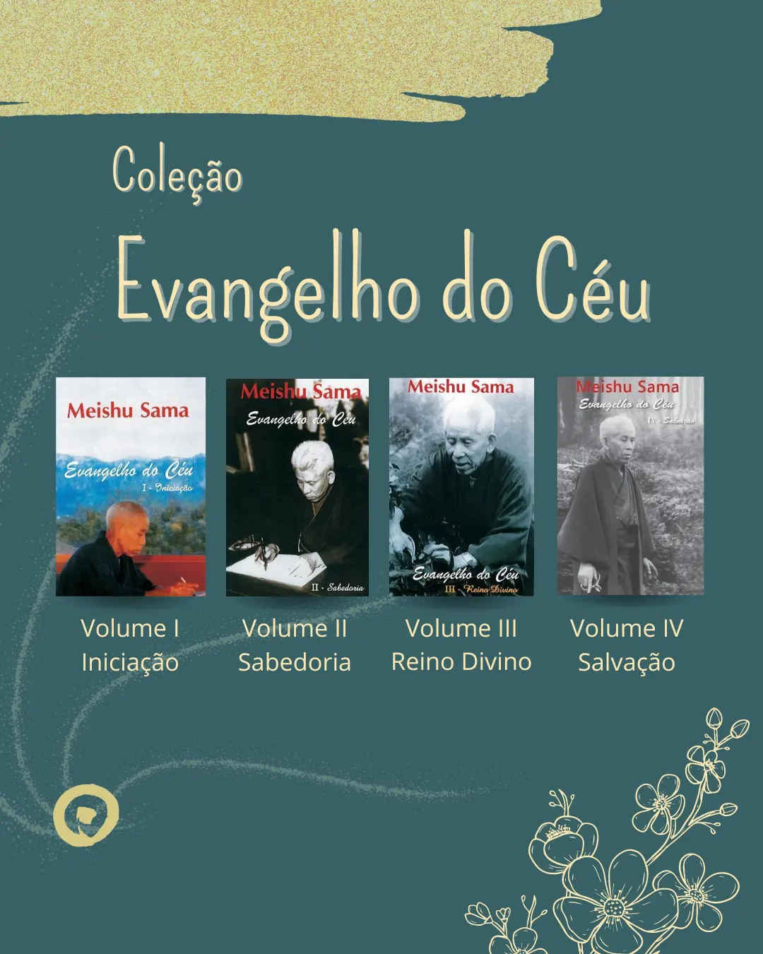 Kit 4 volumes Evangelho do Céu – I, II, III, IV