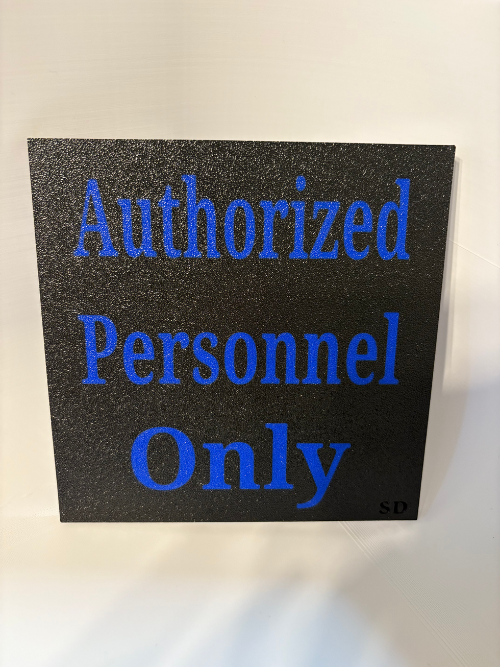 Personalized 3D printed signs