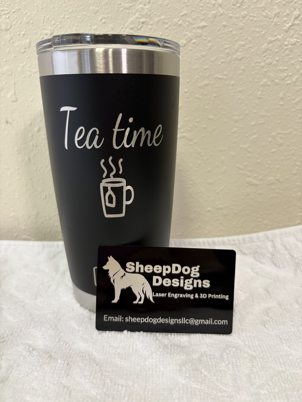 When it's cold and it's Tea Time grab your Yeti!!