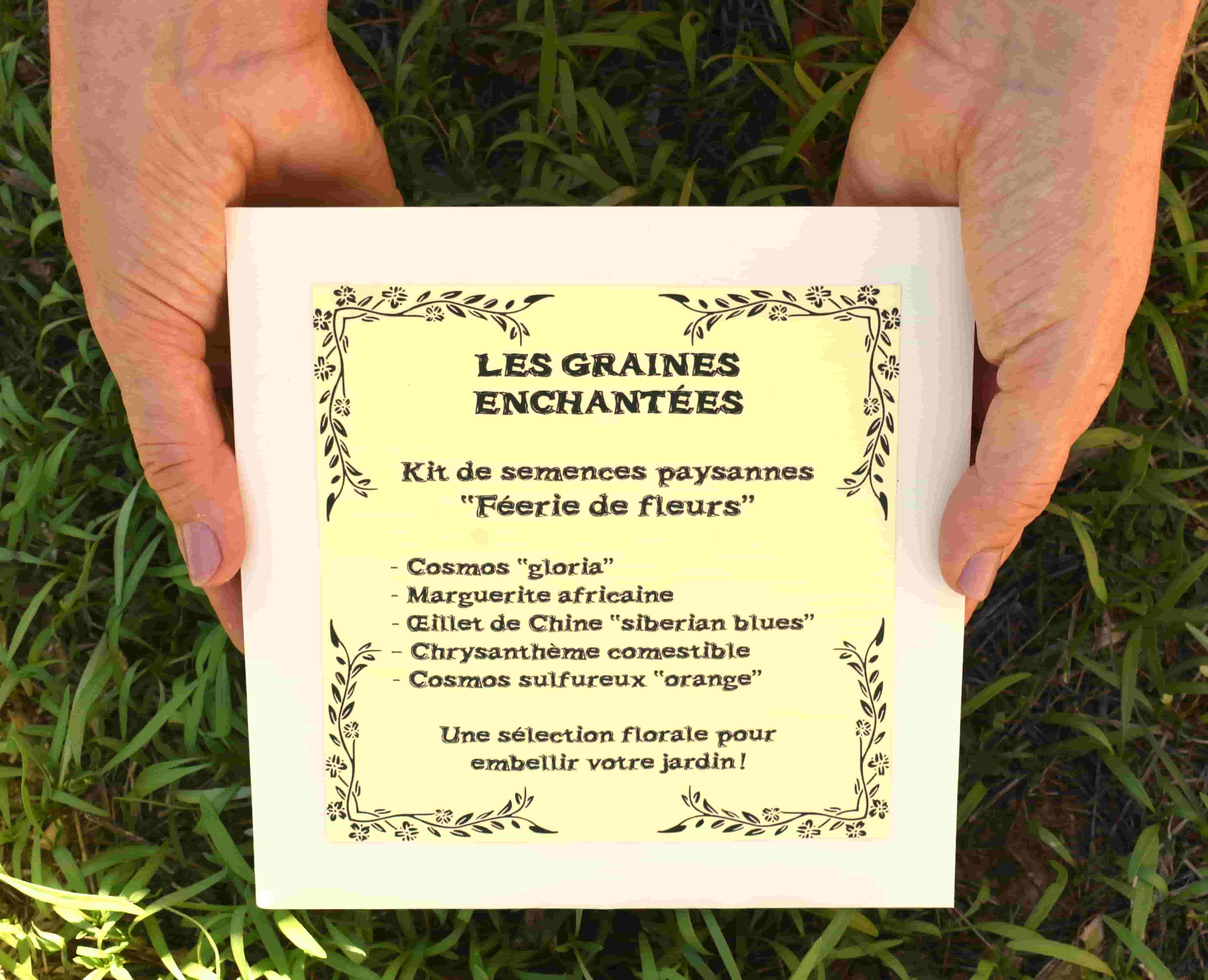‘‘Féerie de fleurs’’ : 5 sachets de graines
