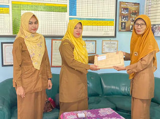 Hari Pertama Ujian Akhir Sekolah di SD Dr. H. Abdullah Ahmad - PGAI: Semangat dan Optimisme Meraih Kesuksesan