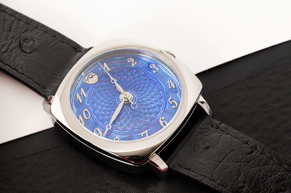 Thumbnail: Ajax - Cobalt Blue Translucent Dial