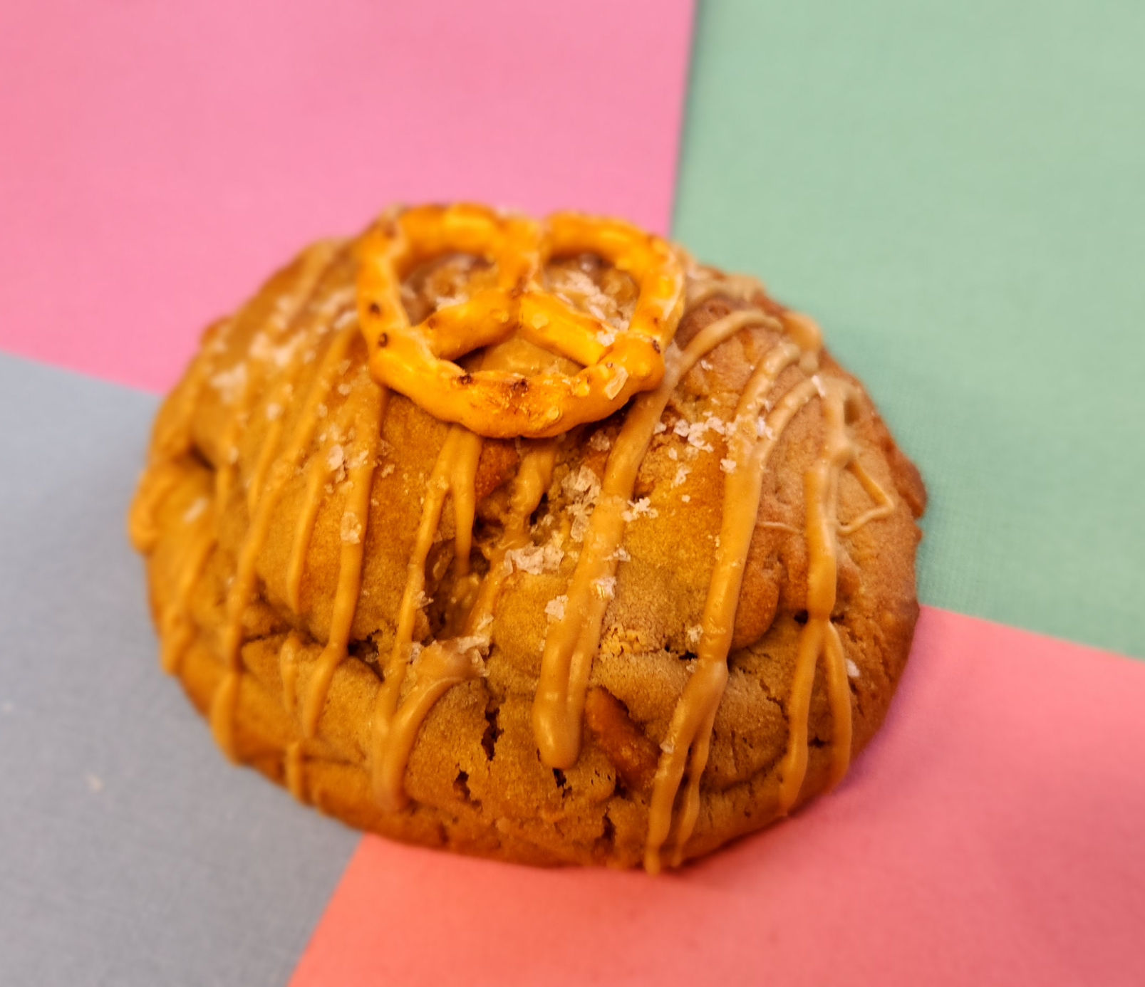 Salted Pretzel Chunky Cookie
