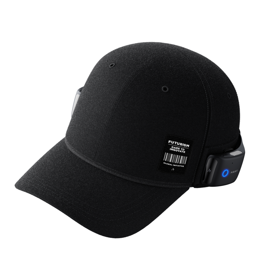 HAKII Sport Air Conduction Headphones – Open-Ear Hat Design& Excellent Sounds