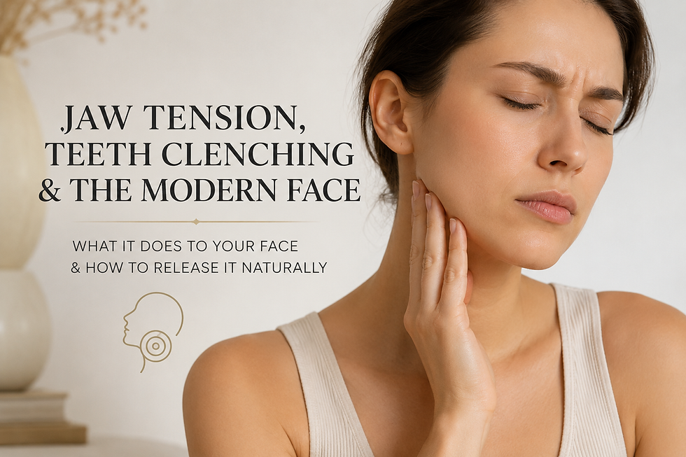 Jaw Tension, Teeth Clenching & The Modern Face