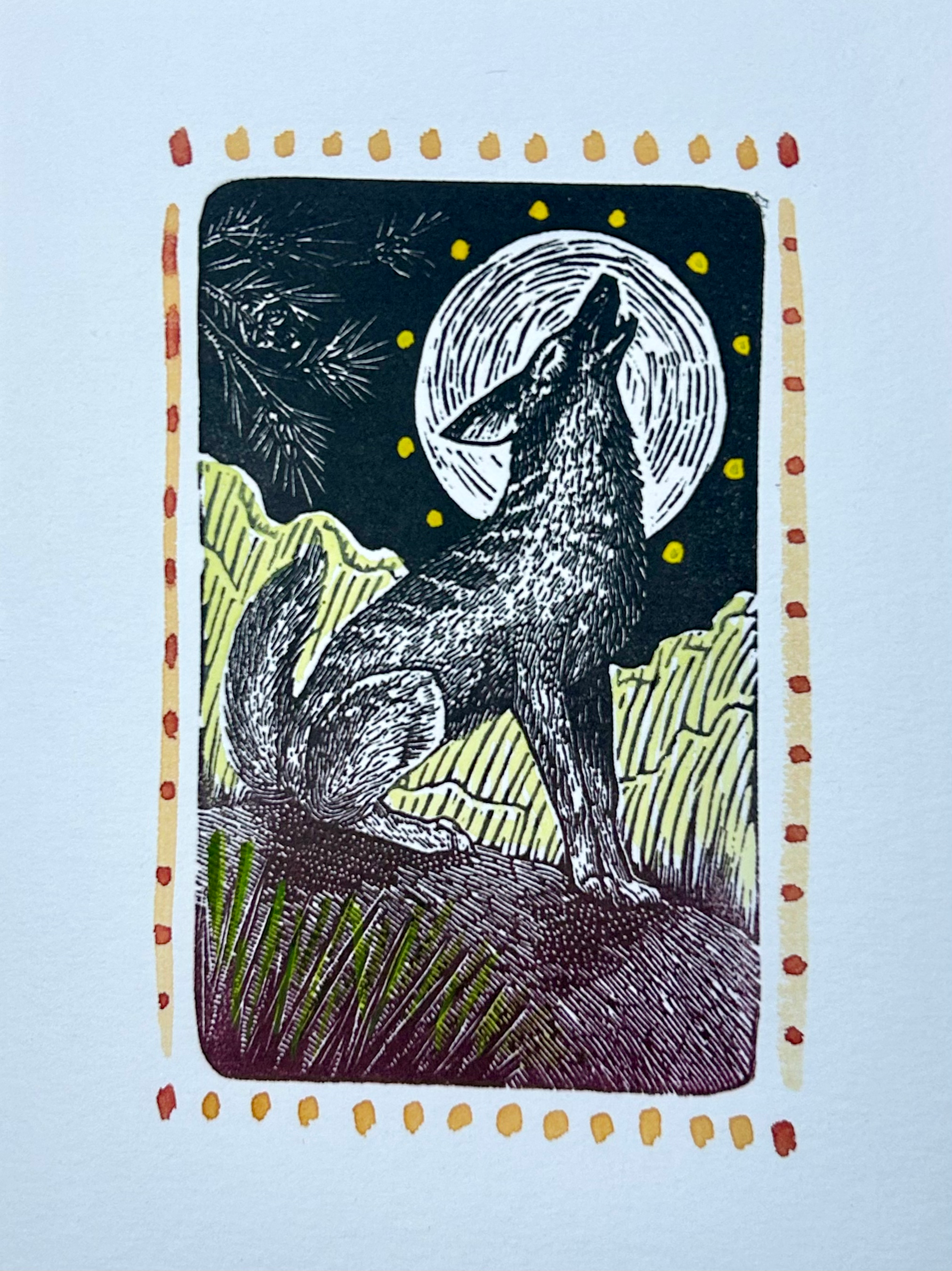 Watercolor: Night Howls